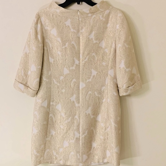 VINTAGE Doncaster Collection Brocade Mini Dress - Picture 5 of 15